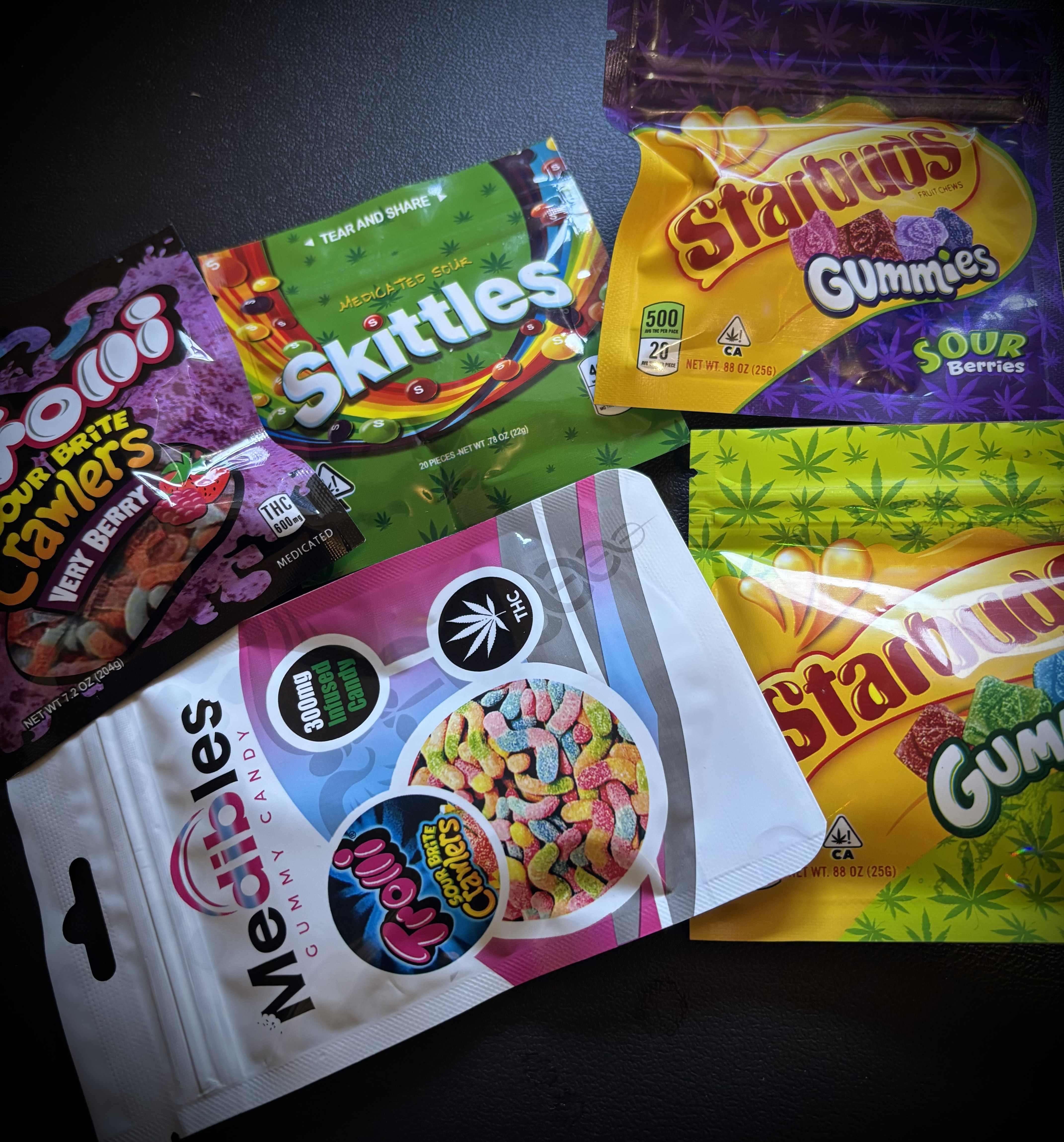 CLEARANCE 😱 5 Edibles for $35 🍭